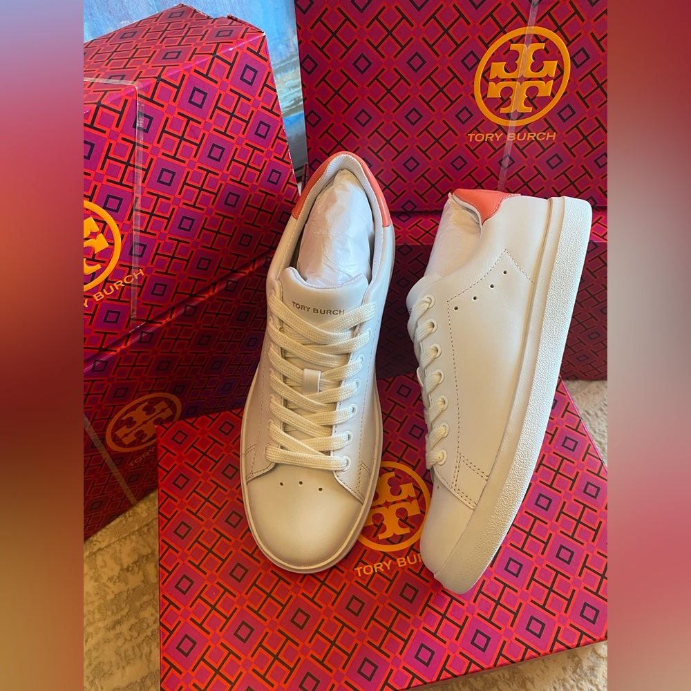 Tory Burch Howell Court Sneakers - Picture 1 of 9